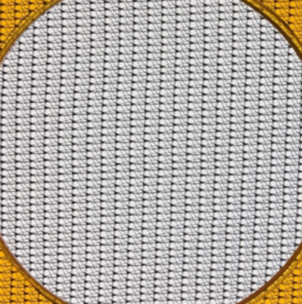 asymmetrical fabric pattern